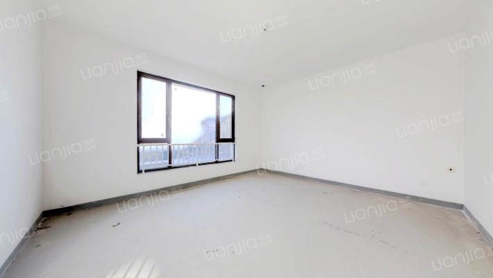 高铁商圈 鸿坤理想湾叠拼别墅 一层带前后花园-卧室D