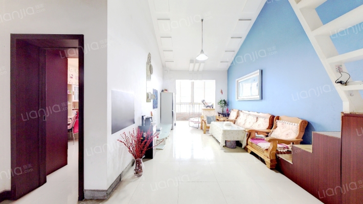 朝阳路旁 水乡园 南北通透两居室 中等装修 房本满五-客厅