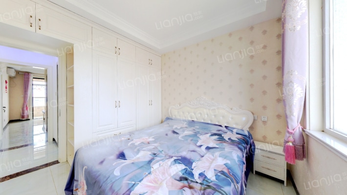 翔天万和城 精装大三居 带车位带地下室-卧室B