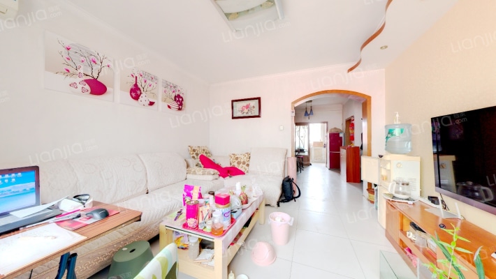 紫晨小区南北通透正规两居本满五年税费低-客厅