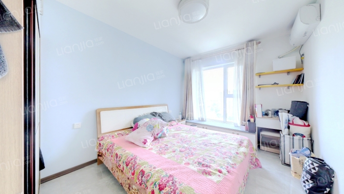 狮子城南区精装两居 全屋品牌家具家电 高楼层视野好-卧室B