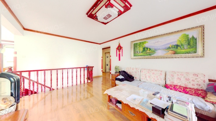 园林式小区，带下跃，买一层带一层，配套齐全。-客厅B