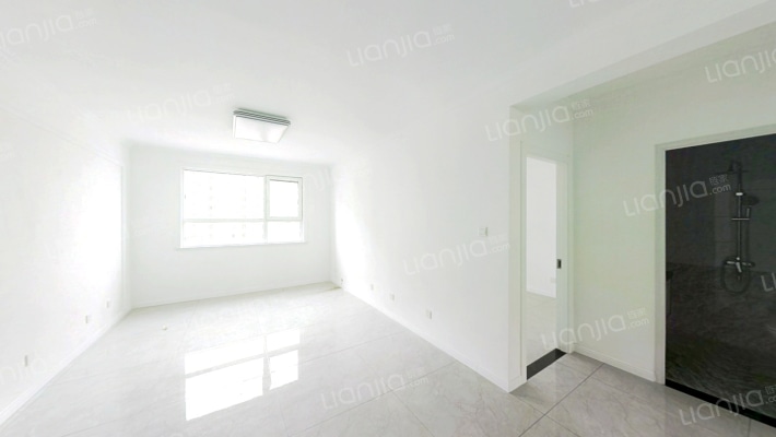 水岸花城，精装两居，南北通透。-客厅