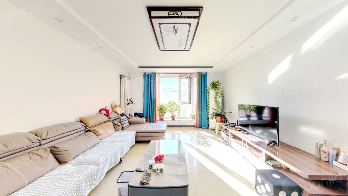 二康医院旁 绿茵小区正规三居 中间楼层 房本满-客厅