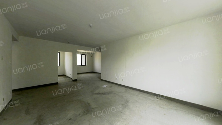 鸿坤理想湾南北大三居 户型方正 楼层高 采光好-客厅