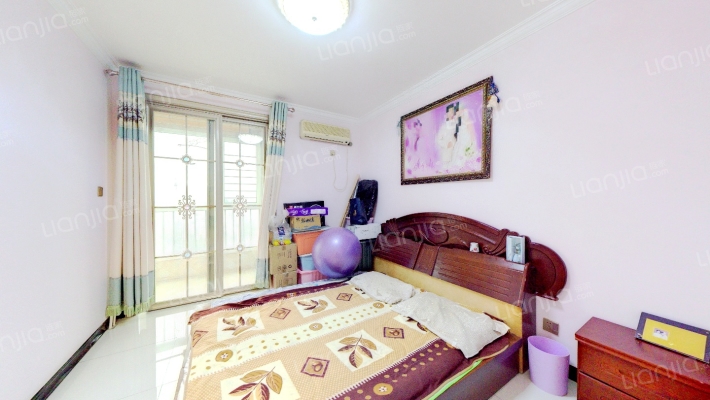 70年大产权，德信商圈电梯房，三室两厅小三居-卧室B