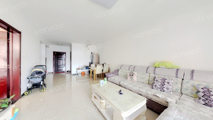 双塔区电梯房，南向大两居 中上楼层采光无遮挡-客厅