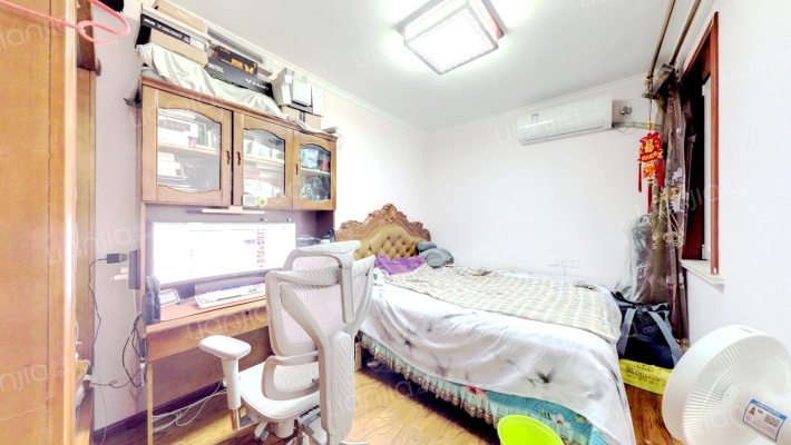 高铁板块精装两居，无遮挡，拎包住-卧室A