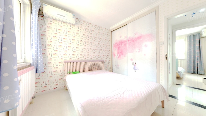 物探局平安D区 集中供暖 精装三居室 拎包入住-卧室B