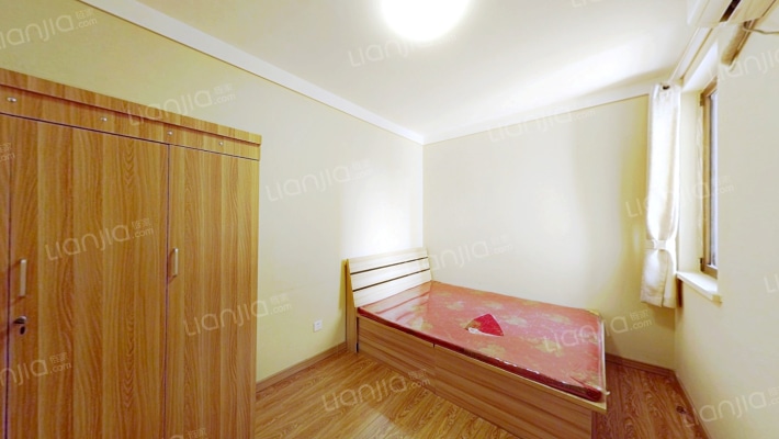 南向三居 精装 带地下车位 小卧无遮挡 中间层-卧室A