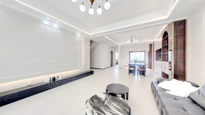 香邑溪谷原墅 中叠 全天采光 房本满二带车位-客厅A