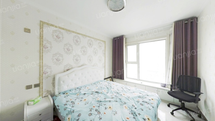 狮子城南区，一室一厅，精装修！-卧室