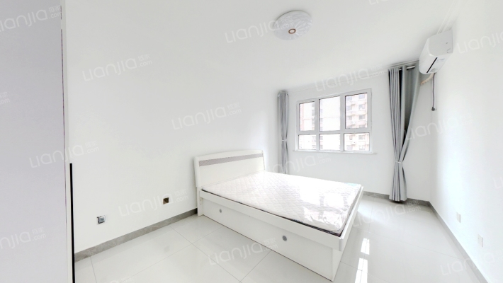 牛津花园南北通透三居室，可贷款，现房，毛坯-卧室C