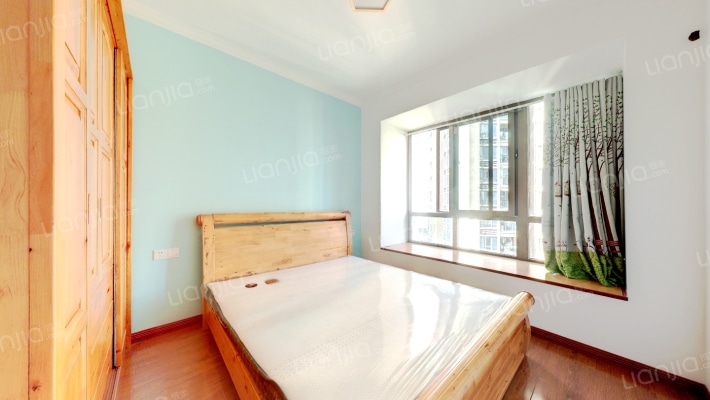 锦尚城精装3房，实木家具，生活配套成熟，价格可议-卧室B