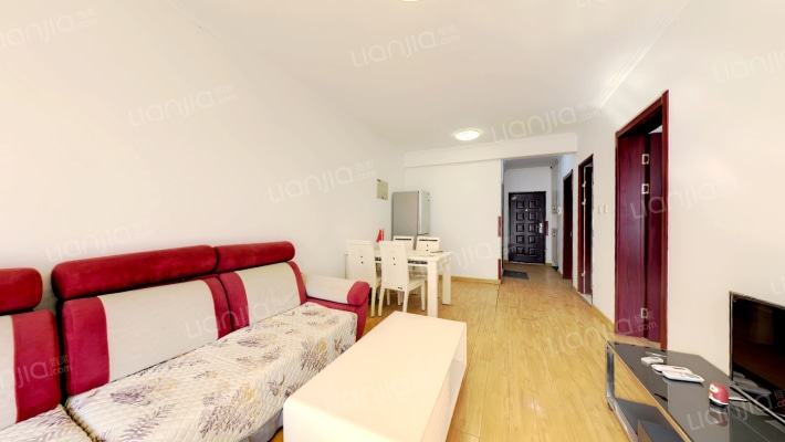 牛津花园 朝南两居 采光视野无遮挡 有装修-客厅