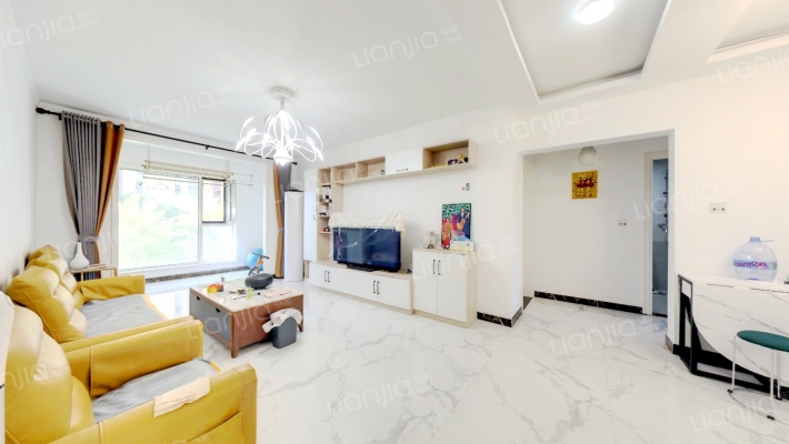 欧派全屋定制，品牌家具家电，南北通透大F-客厅