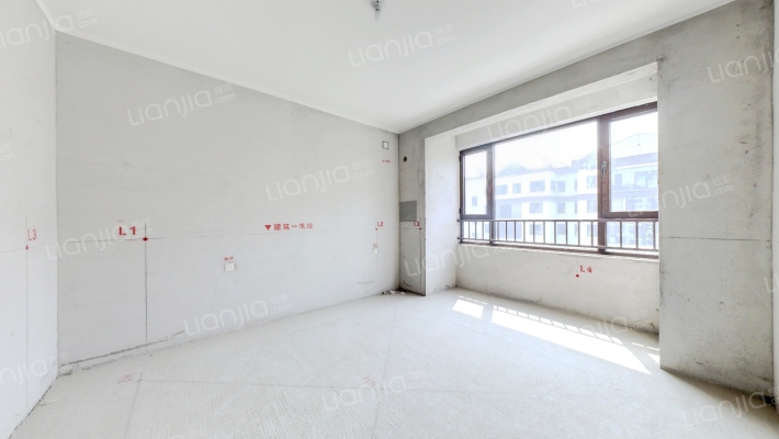 园林洋房社区 南北通透三居双卫 毛坯 看房方便-卧室B