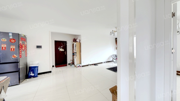 鸿坤理想湾 精装通透三居 拎包入住-客厅