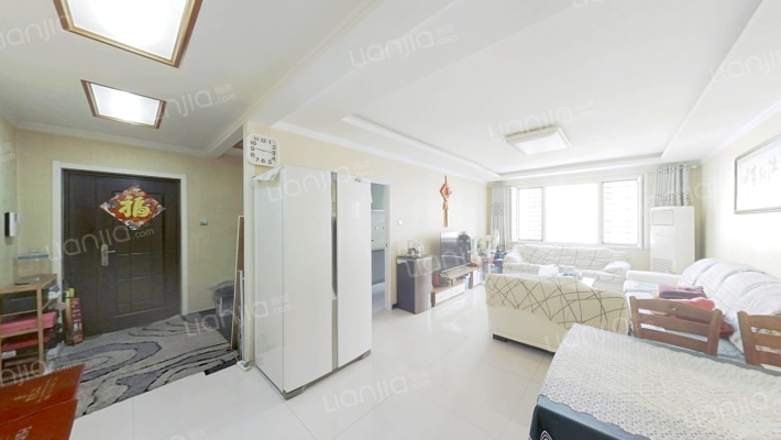 南北通透大两居，楼层好无遮挡采光好。-客厅