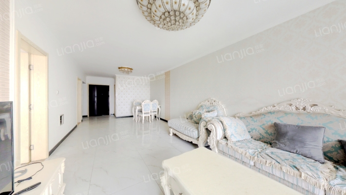 涿州开发区御景园全南两居室精装诚意出售-客厅