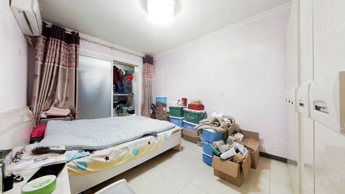 高新区 德信公园 房本满二年 自住标准装修-卧室B