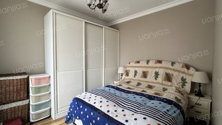 鸿坤全阳三居室   精装修   满二年   随时看房-卧室