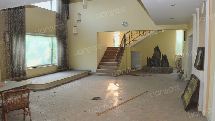 4A级高尔夫别墅景区，独栋别墅，私人庭院。-客厅A