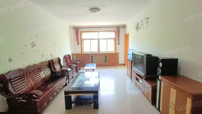 房子满五税费低，南北两居室采光好，无遮挡，看房方便-客厅