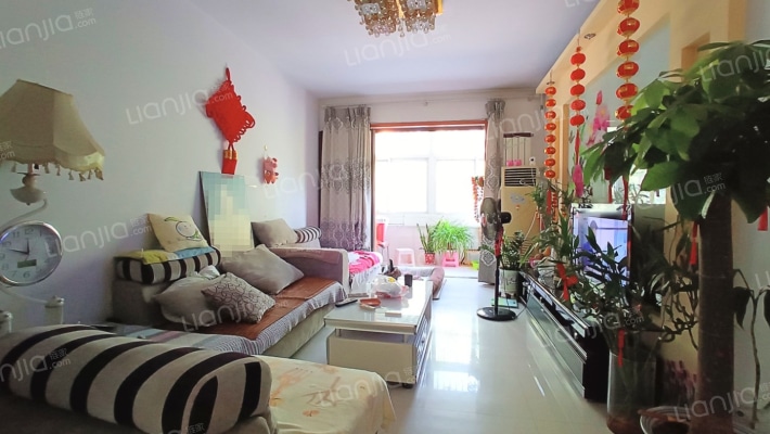 精装修，南北通透格局，中间楼层 停车位充足 交通便利-客厅