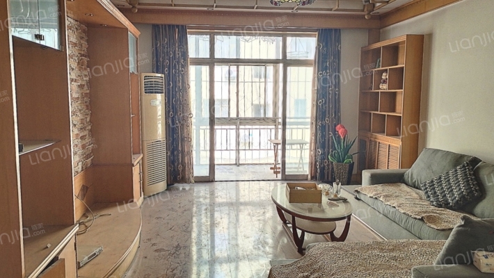 名流公寓小区四居室中间楼层明厨明卫-客厅