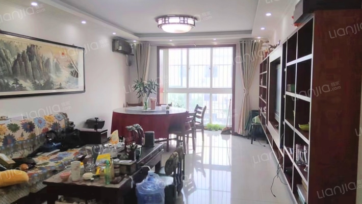 惠友橙园大两居  户型方正 房本满税费低 看房方便-客厅