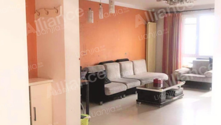 此房本满五年唯一，税费低，通风采光好，地段优越-客厅