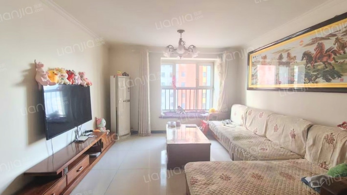 此房电梯房，中间楼层，采光充足，房本满五-客厅