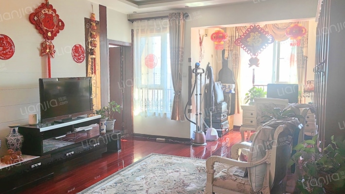 涿州火车站旁，可拎包入住的精装大复式，采光好-多功能间