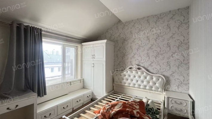 物探三号院 永安小区 顶层复式 精装修-卧室D