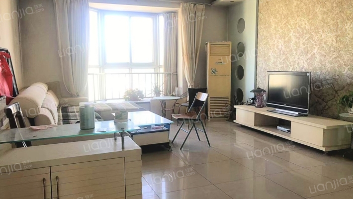 南北通透格局好，中间楼层，集中供暖，配套齐全-客厅