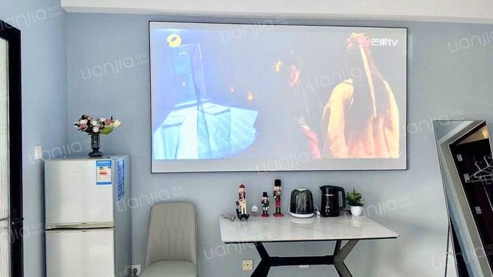 精装修，西向大开间，中高楼层，采光好，视野开阔-客厅