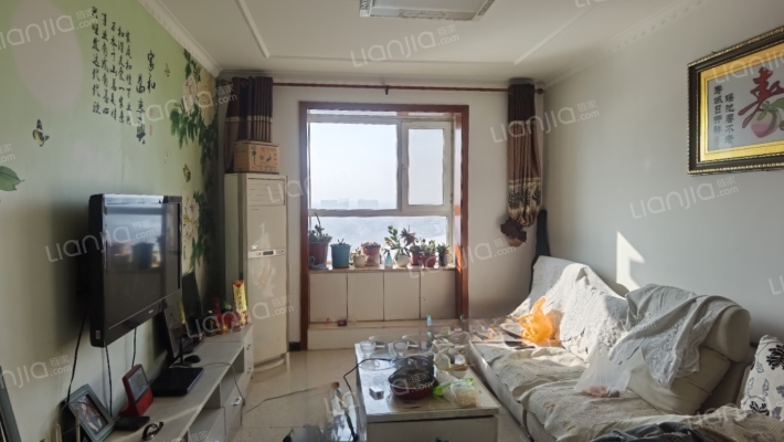 水岸花城集体供暖，70年产权，交通便利-客厅