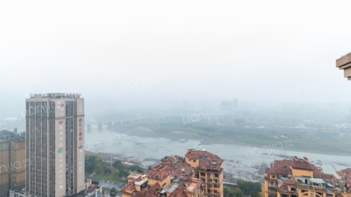 恒信上海城，四小门口，跃层，江景房，套五-窗外景观