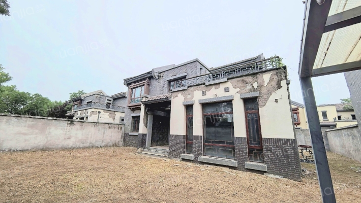 新中式独栋别墅，院子方正，满五唯一无尾款-花园