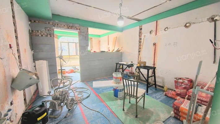 建厂局设计院家属楼 2室1厅 南 北-客厅