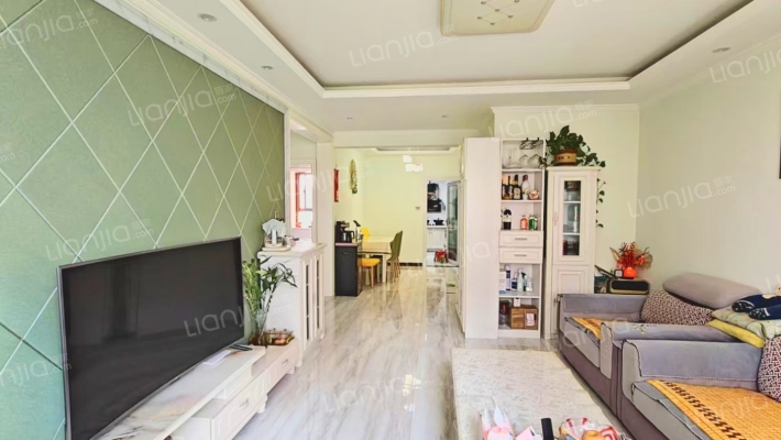 天保绿城 2室1厅 南 北-客厅