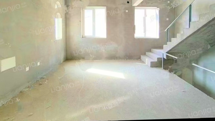 4A级高尔夫别墅景区，地上三层环院，大面积私人庭院-客厅B