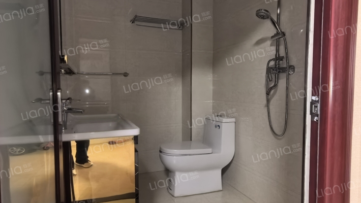 钻石商圈 838总站旁 单位房公推小 南北通透两居-卫生间