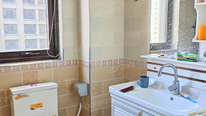 涿州东站65平米精装修的大一居室-卫生间