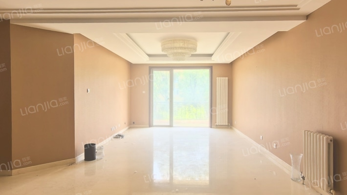 西京都院里 别墅区里的南向精装大两居-客厅