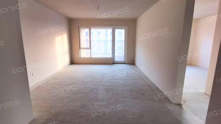 涿州城西 桃源新都孔雀城115平双明卫洋房好楼层-客厅