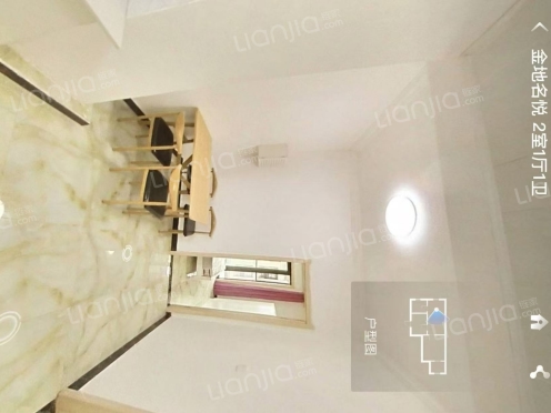 整租·金地名悦 1室1厅 南