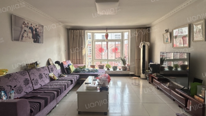 正规三居 南北通透 采光好配套设施齐-客厅