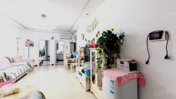 地质嘉园两居，精装修，拎包入住。-客厅